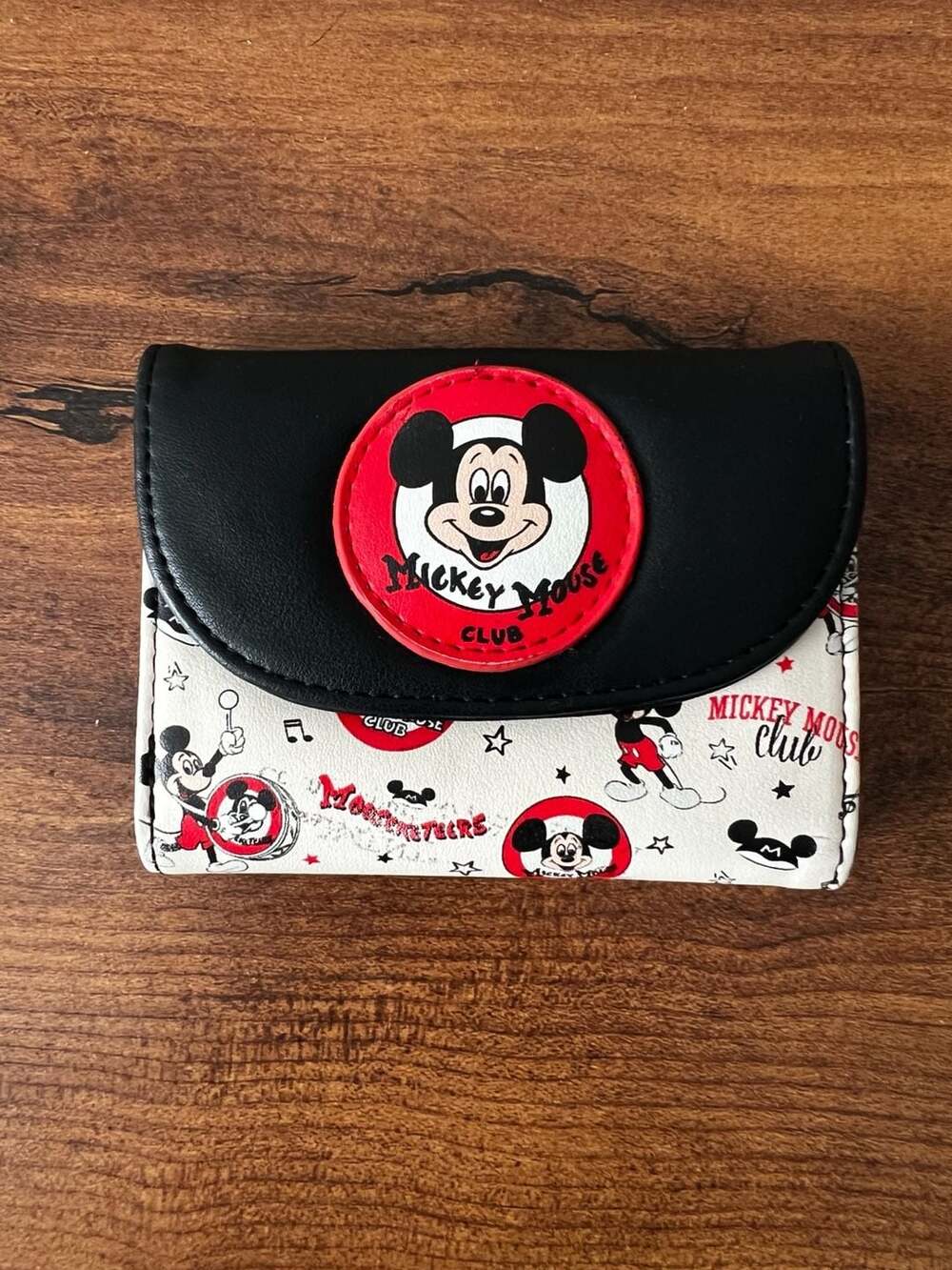 Her Universe Disney 100 Mickey Mouse Club Vintage Mini Flap Wallet